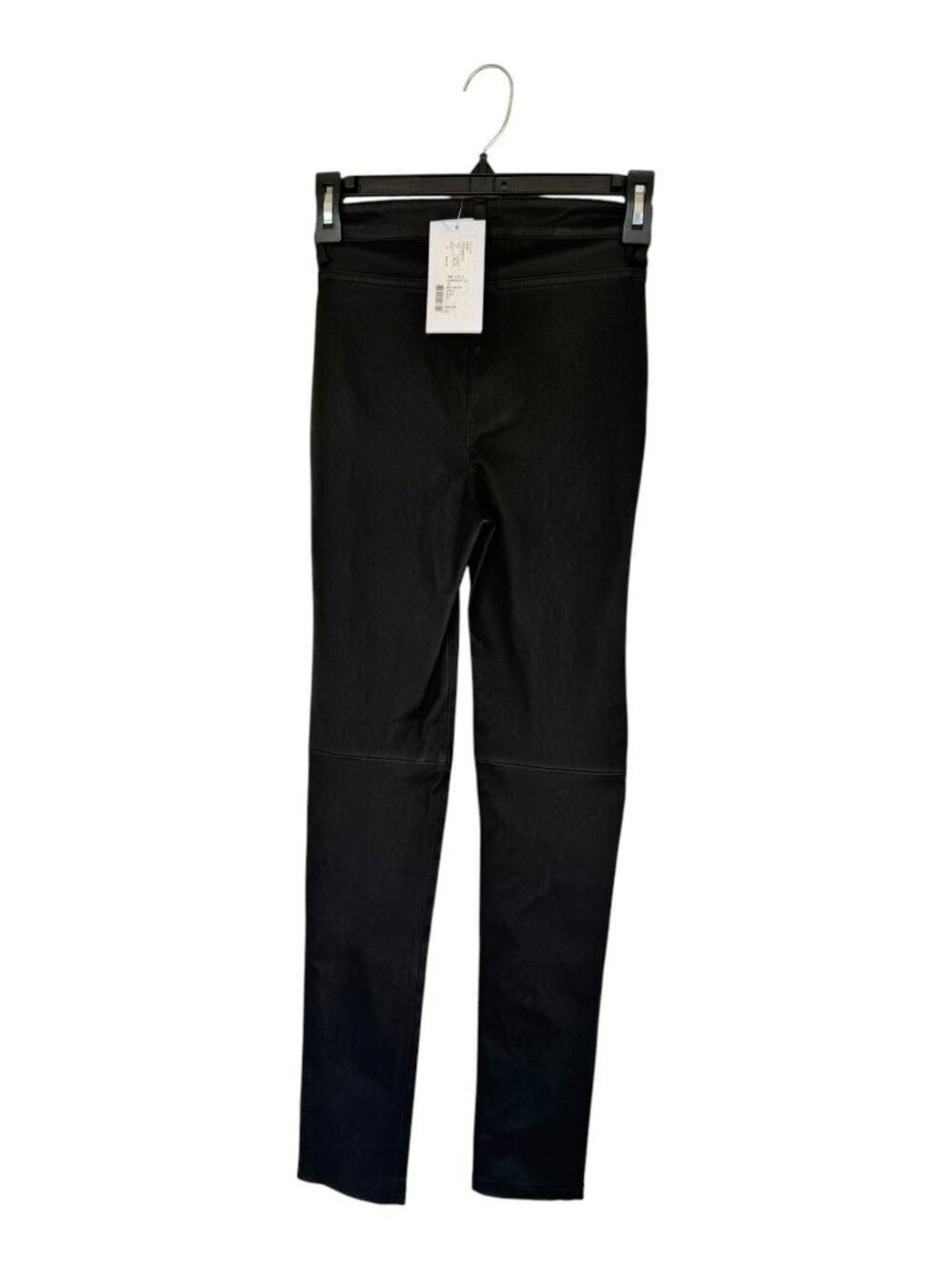 IRO Paris Aroya 100% Lamb Leather Leggings Black 32 / 0 / 24 | NWT MSRP $995 - Picture 4 of 11